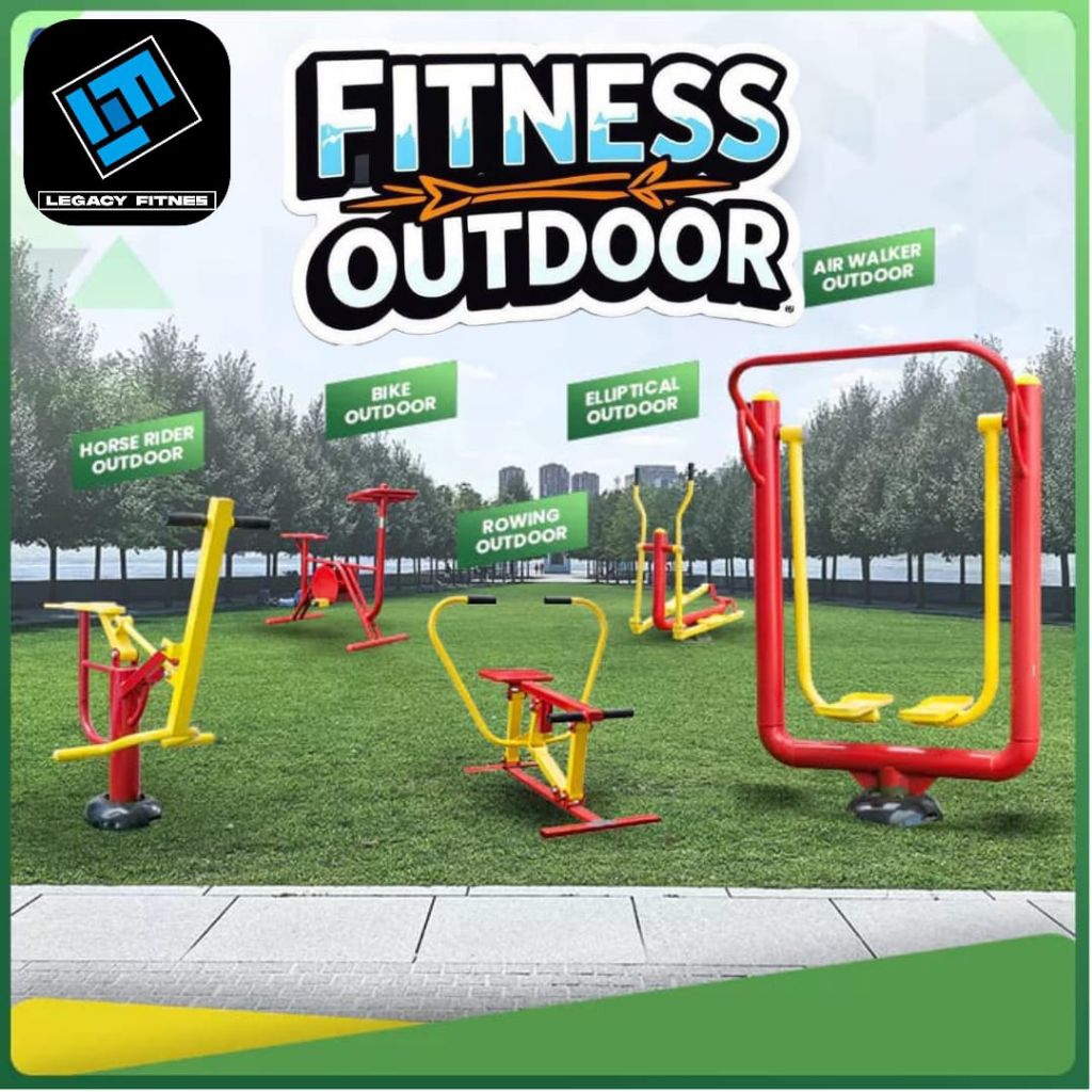 Alat fitnes outdoor taman out door gym luar ruangan