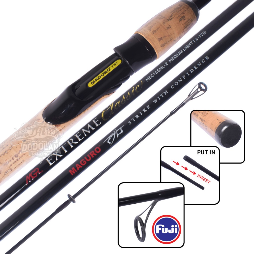Joran Maguro Extreme Classic 165ML 180M | Rod Spinning | Galapung Galatama Dodolan Pancing