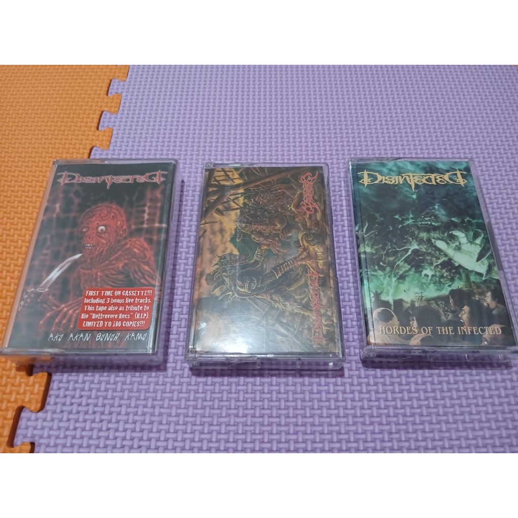 Kaset pita/tape Disinfected