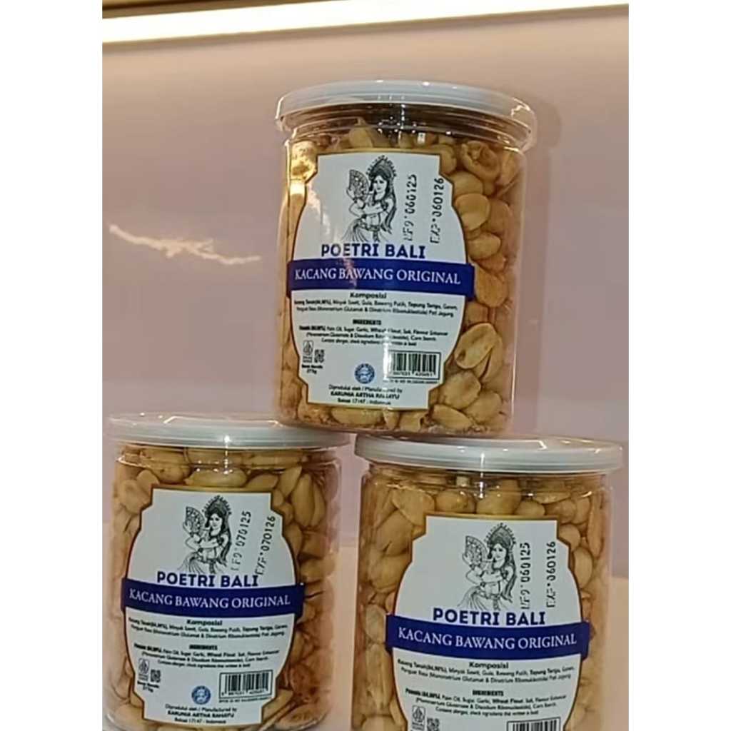 KACANG BAWANG OVEN PREMIUM | KACANG KAPRI BALI | KACANG BAWANG OVEN POETRI BALI