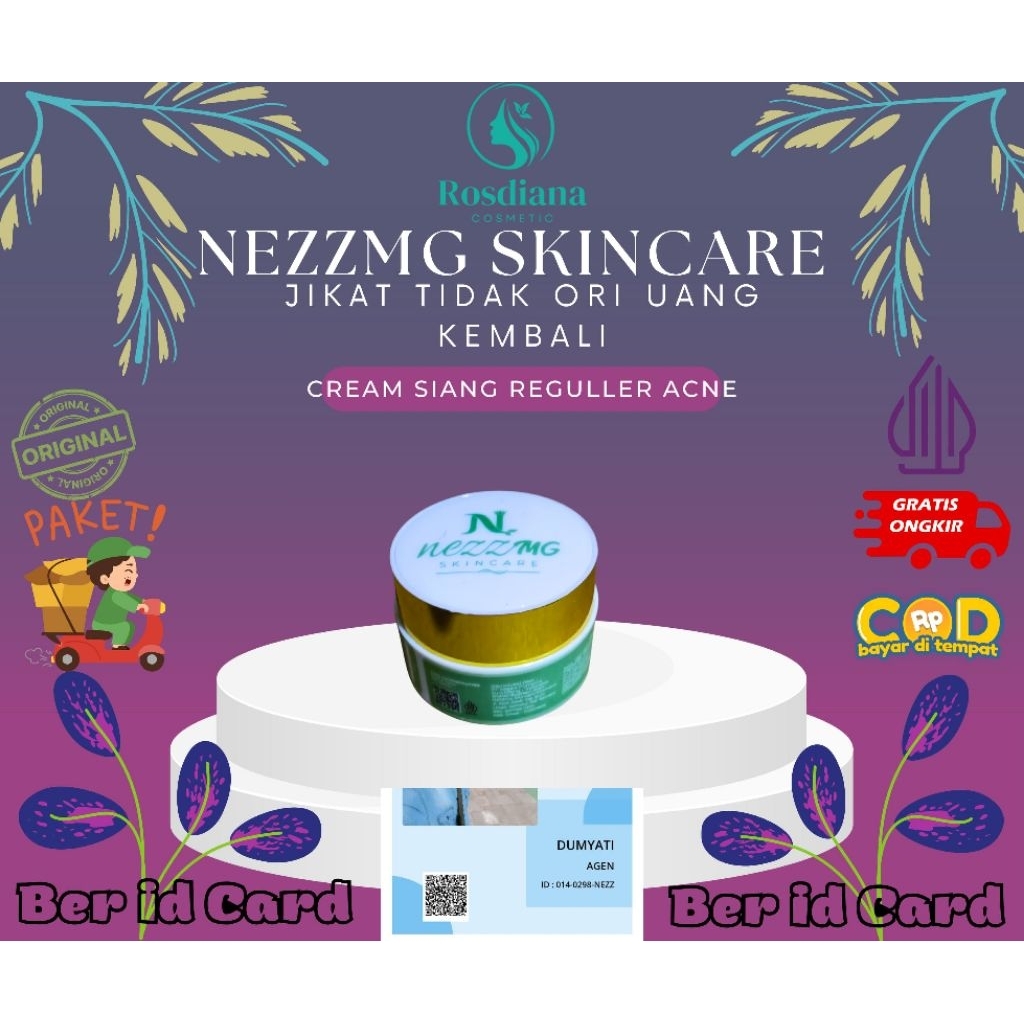 CREAM SIANG NEZZMG REGULLER ACNE