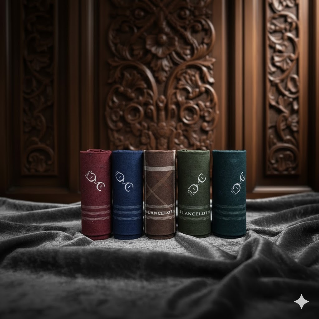 ( 3 Pcs ) Sapu Tangan Pria Katun ( Terang dan Gelap ) Sapu tangan Handkerchief Katun Aksesoris Kain 