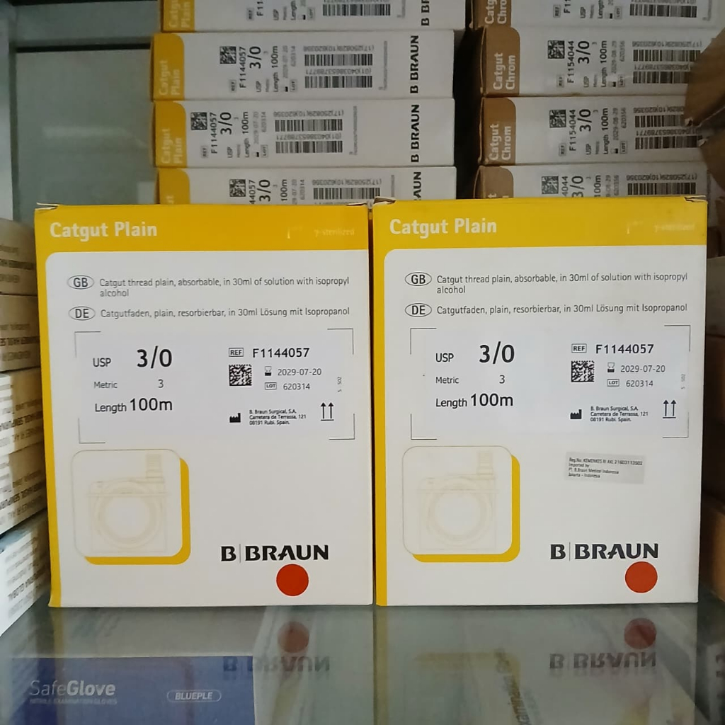 Benang Catgut Plain Roll 3/0 Bbraun/ Catgut Roll Plain 3/0 B Braun roll