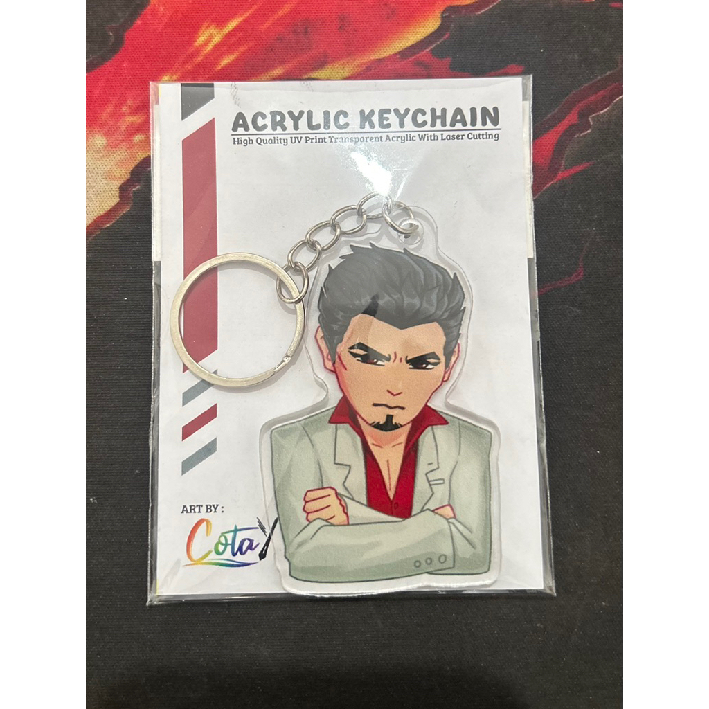 [YAKUZA SERIES] GANCI AKRILIK - KIRYU KAZUMA / Kiryu Kazuma keychain