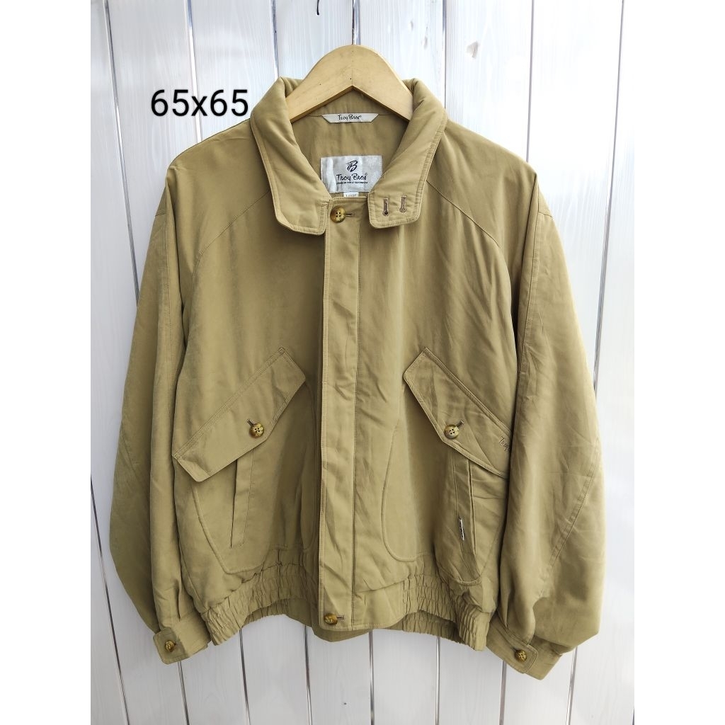 jaket harrington jaket casual TROY BROS