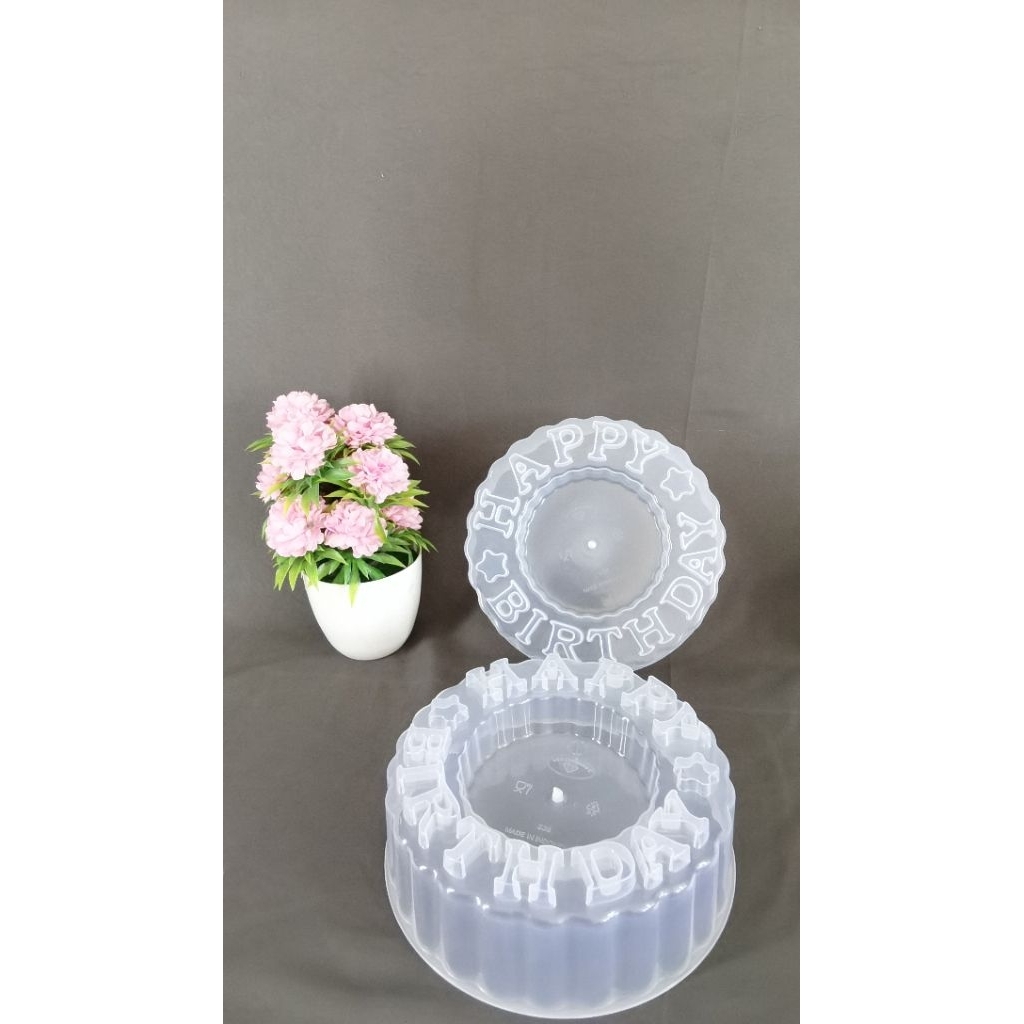 Cetakan Puding / Agar “HAPPY BIRTHDAY” – Plastik Transparan