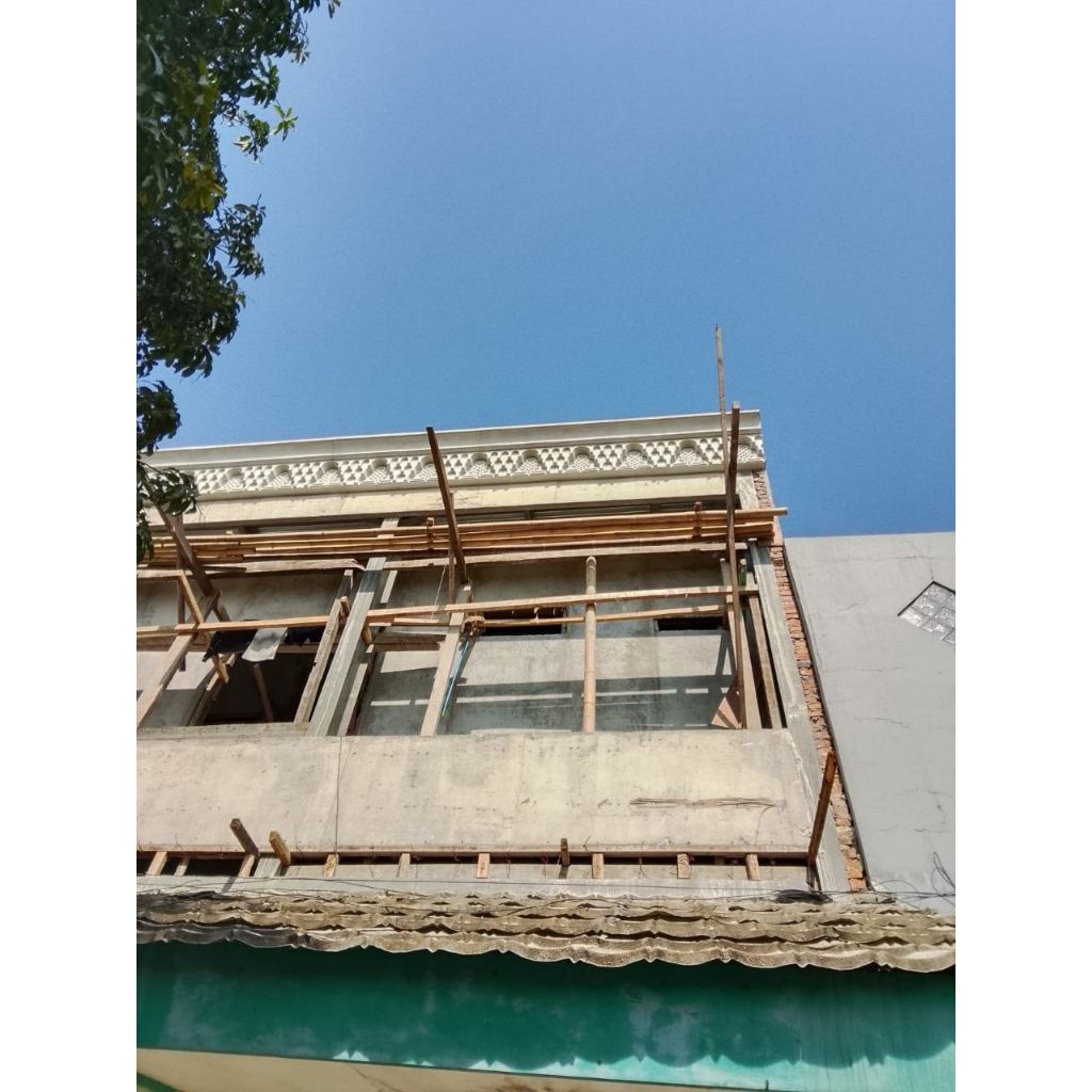 Lisplang profil grc rumah minimalis modern