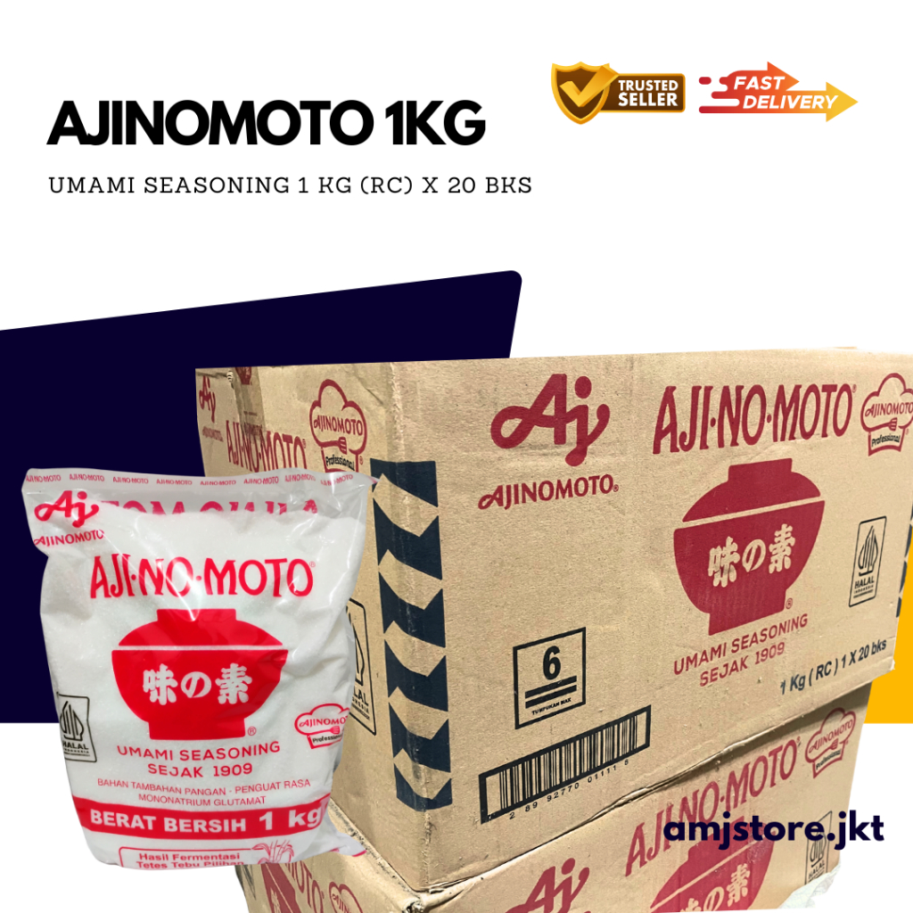 Ajinomoto 1kgx20 bks Halus - 1 DUS