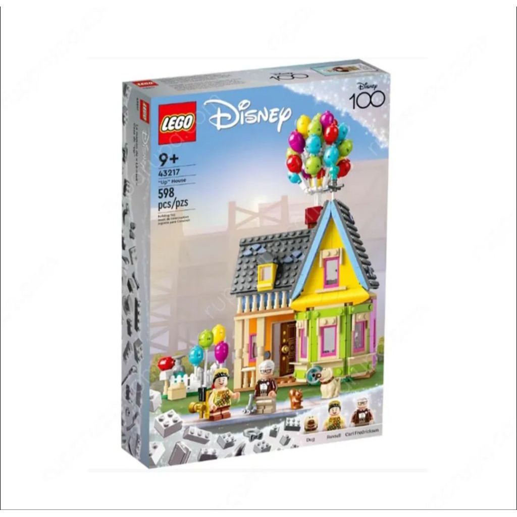 mainan bricks Lego 43217 Disney Up Disney 100 anniversary house rumah
