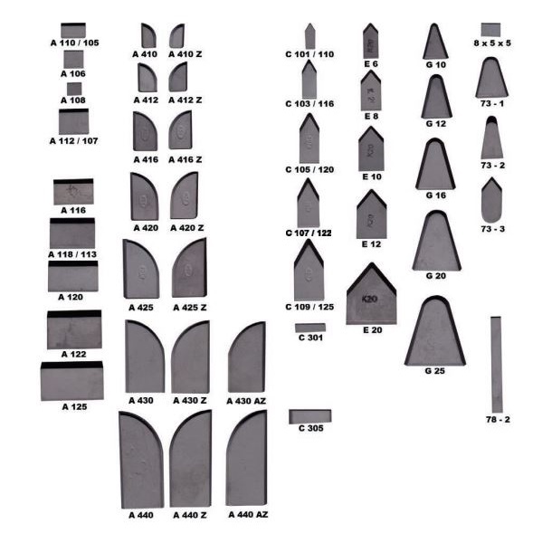 JCK MATA WIDIA ECER Cemented Carbide / Batu Widia / Betel Widia / Mata Widia JCK C101 C103 C105