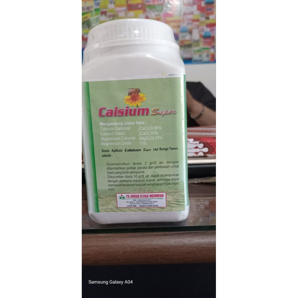 calsium super cap bunga tawon