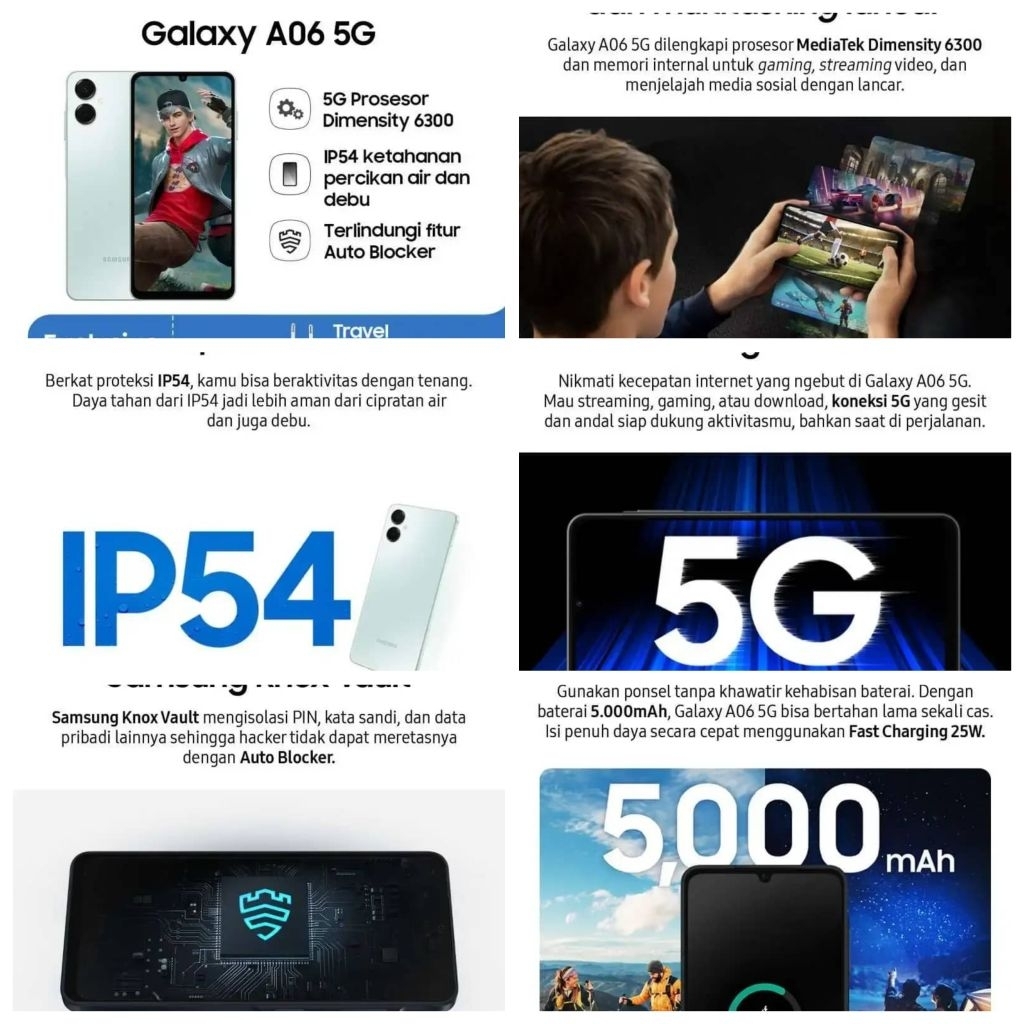 Samsung Galaxy A06 5G 6GB 128GB