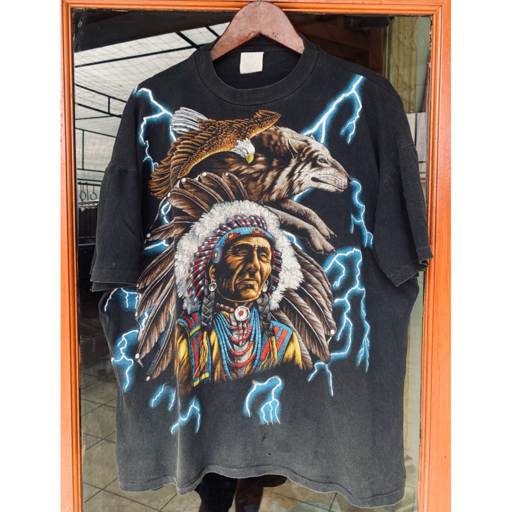 Kaos Vintage American Thunder 90s