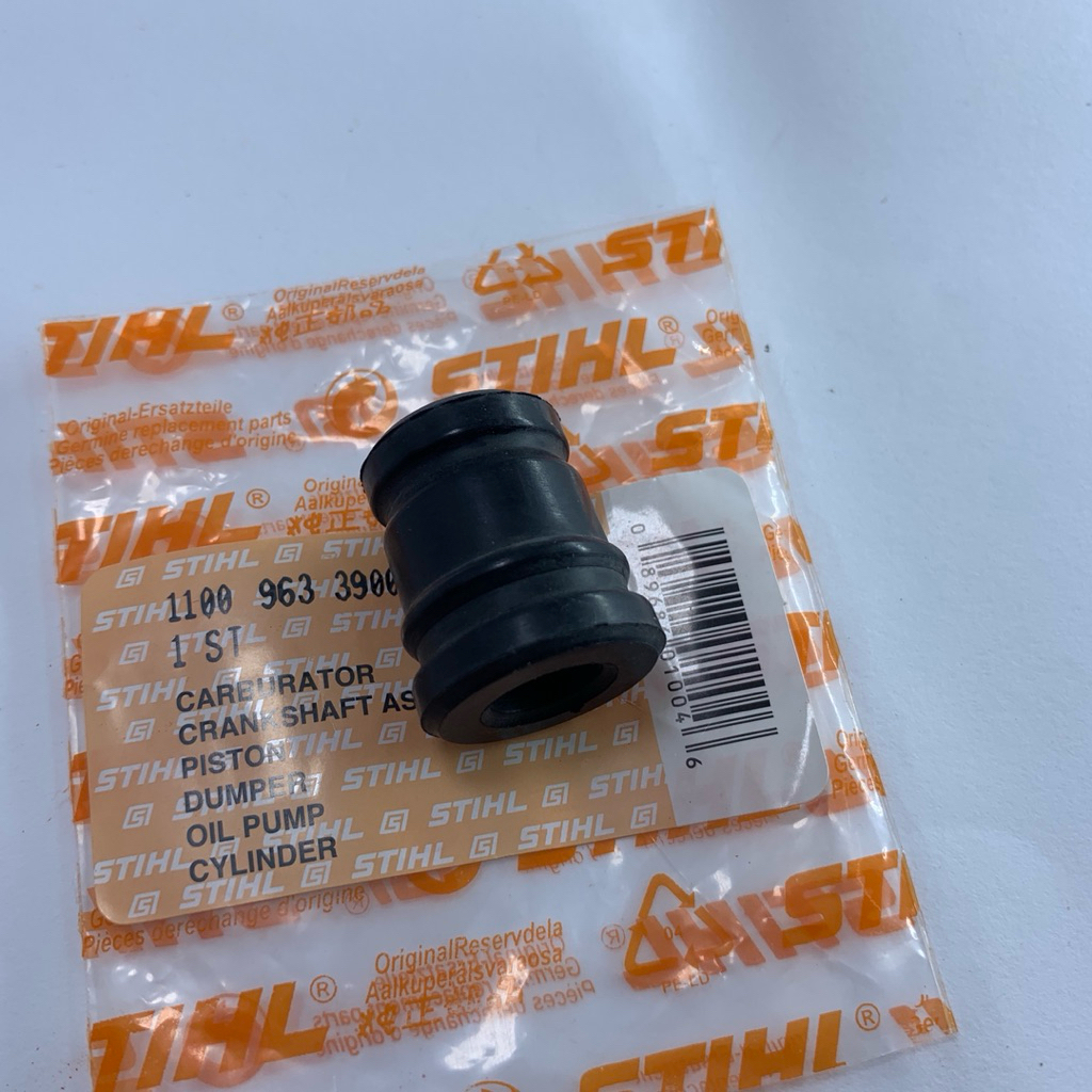 KARET DAMPER SENSO MS170/180 STIHL ORIGINAL DAMPER BODY SENSO STIHL MS170 180 PART OF CHAINSAW GERGA