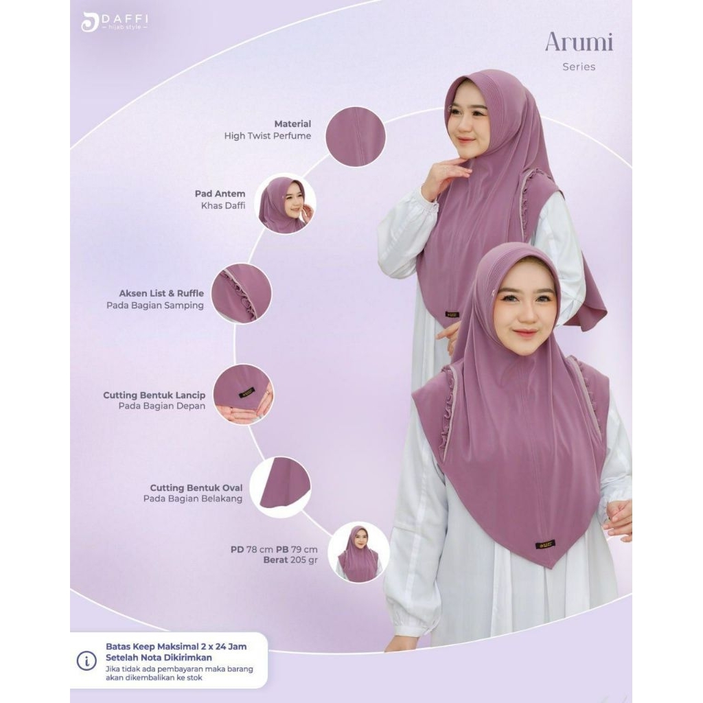 Arumi hijab instan by daffi