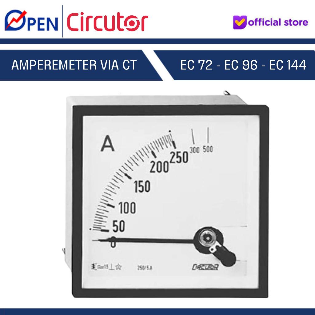 AMPERE METER VIA CT.../5A CIRCUTOR