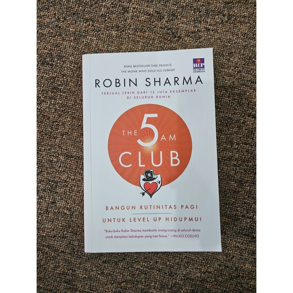 The 5 AM Club - bahasa indonesia original (preloved)