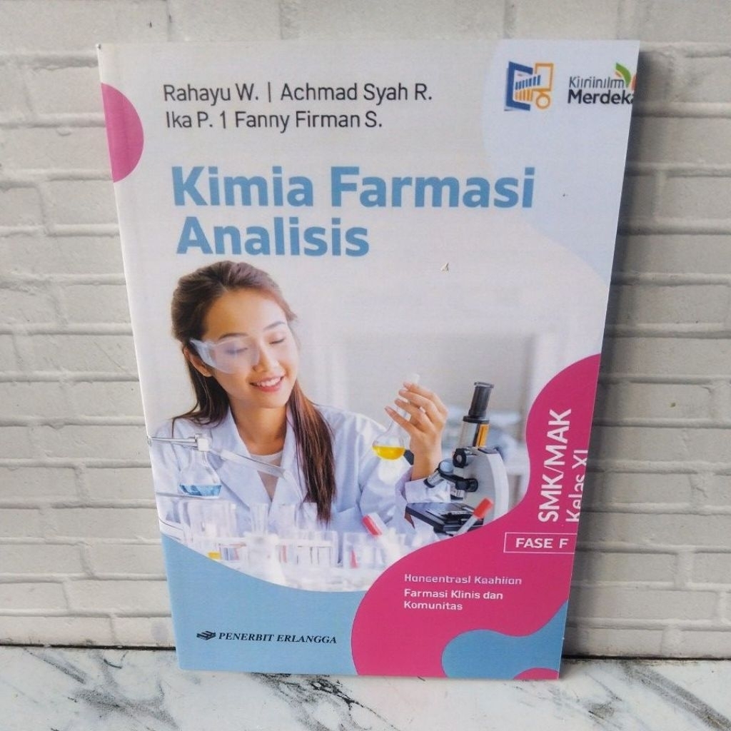 buku baru kimia farmasi analisis SMK MAK kelas 11