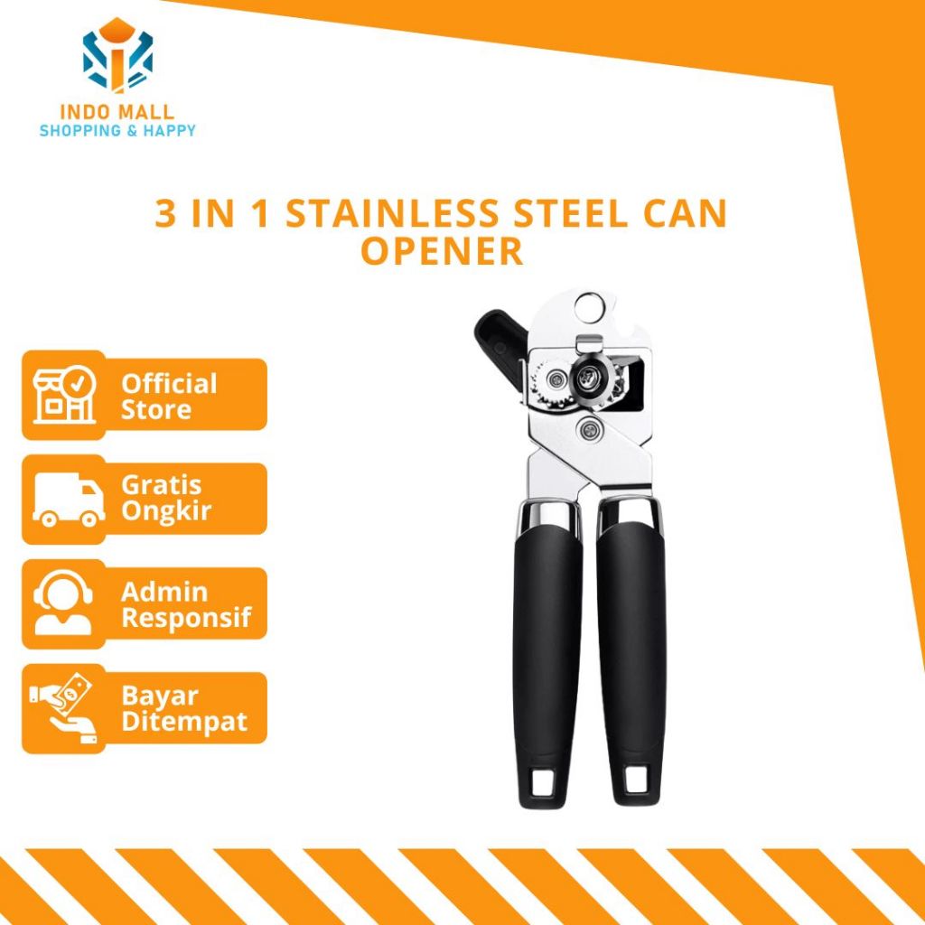 alat pembuka kaleng / can opener / pembuka botol minuman / Alat Pembuka Botol Kaleng Can Opener Pemb