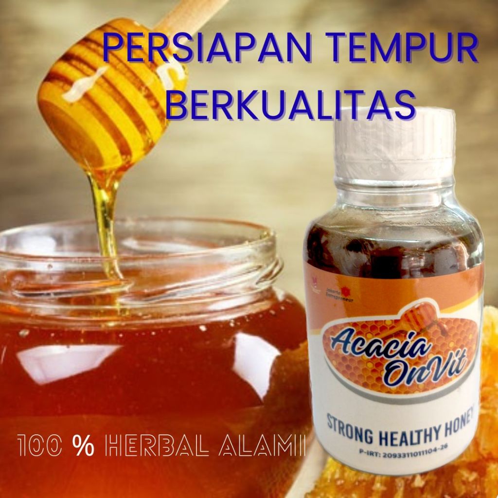 Madu Penambah Gairah Acacia On Vit 120 ml