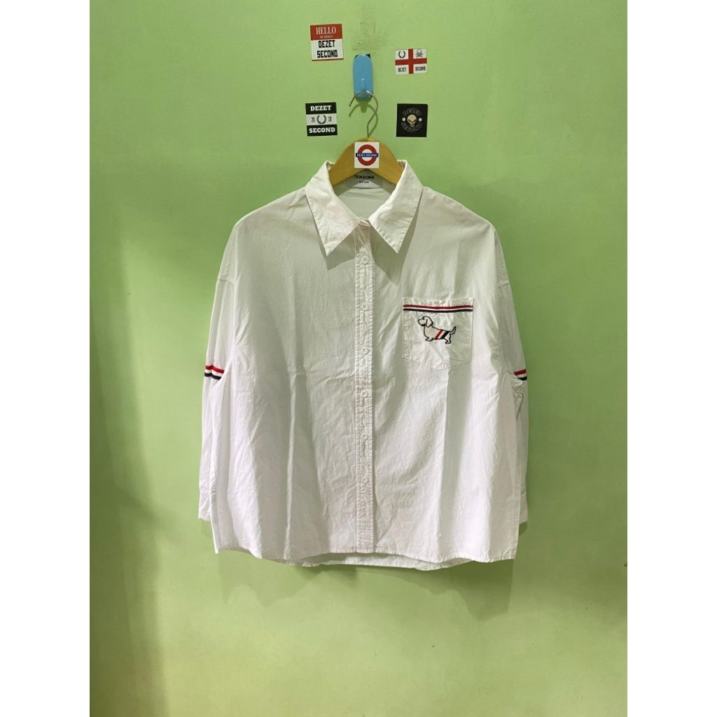 kemeja second brand thom browne cewe