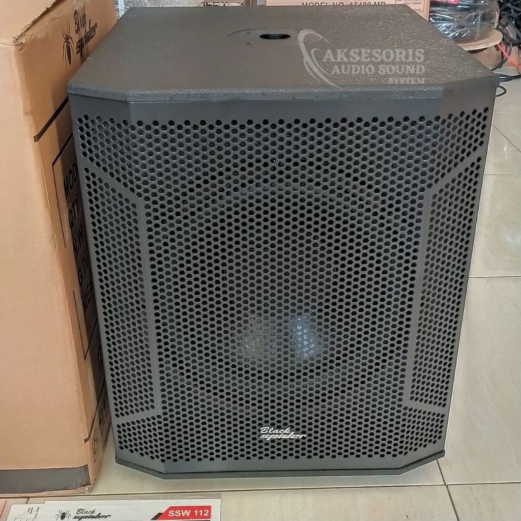 Speaker Aktif Subwoofer 12 inch Black Spider SSW 112