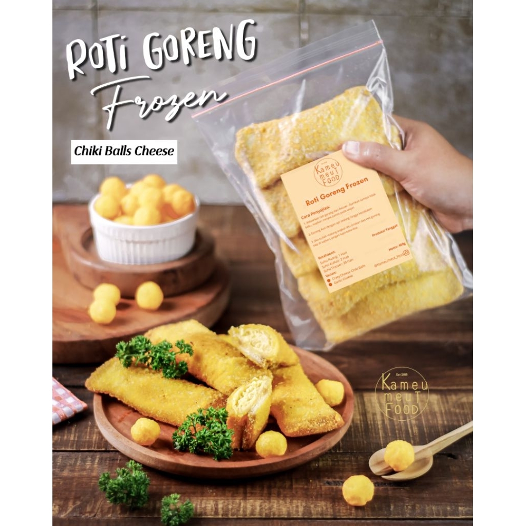 Roti Goreng Chikiball Cheese Frozen Food