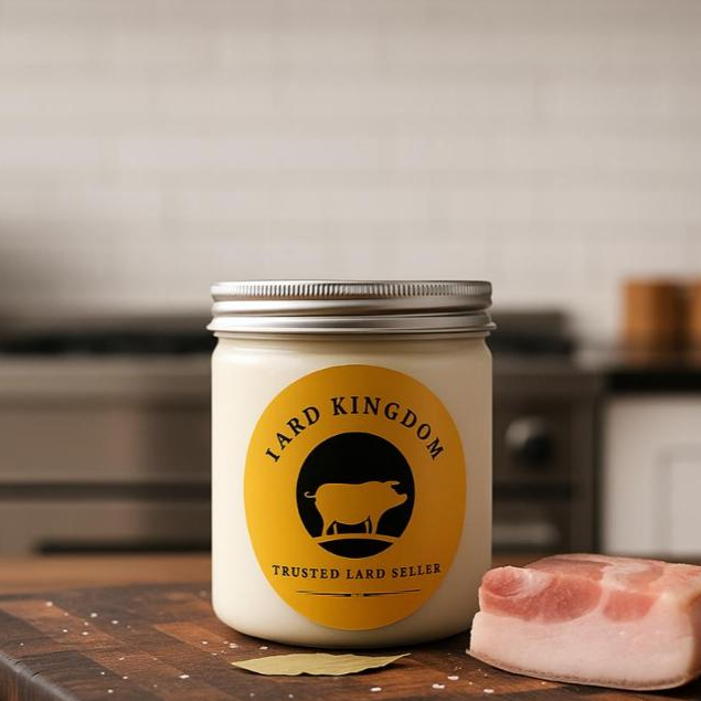 minyak babi lard oil lemak babi murni aroma mild dalam kemasan isi 500 gr Home Made asli 100% murni 