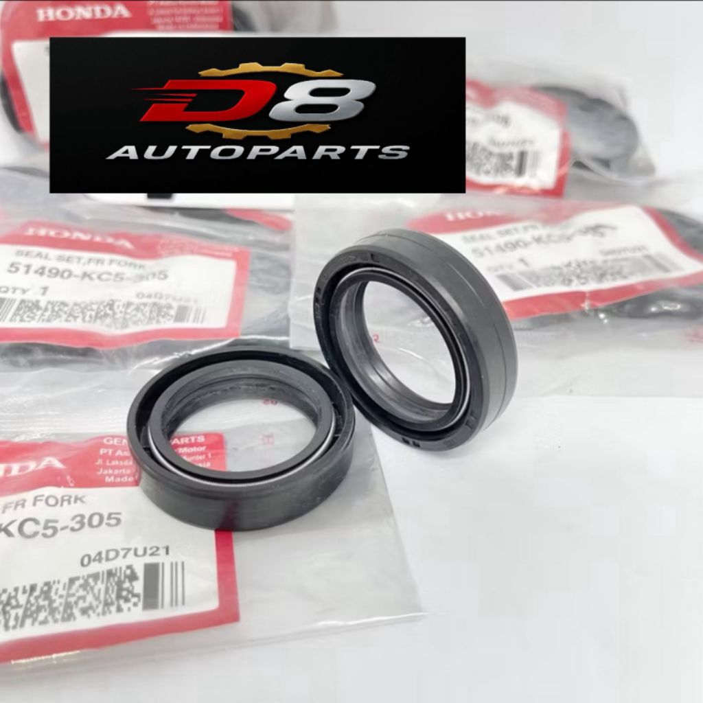 Seal Shock Tutup Dust Seal Shock Depan Honda Tiger GL pro Mega Pro Verza Bawah Bawah KC5 Original
