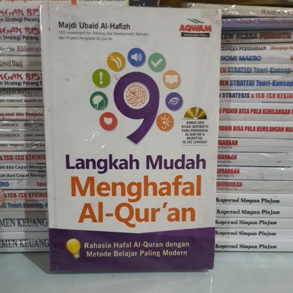 BUKU ORIGINAL 9 LANGKAH MUDAH MENGHAFAK AK-QURAN