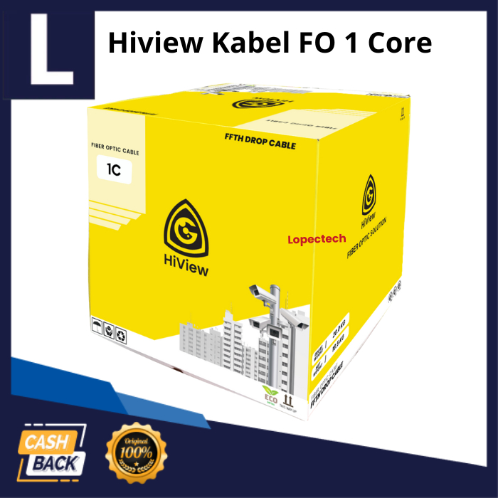 Hiview Kabel FO Dropcore 1Core 1000meter