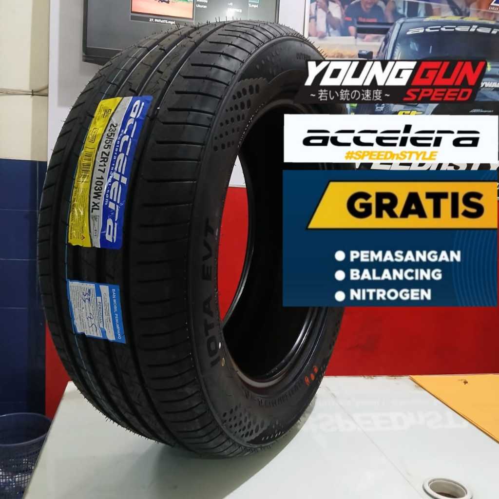 ban mobil tubles ring 17 235/55 accelera iota evt ban mobil murah empuk awet berkualitas 235 55 r17