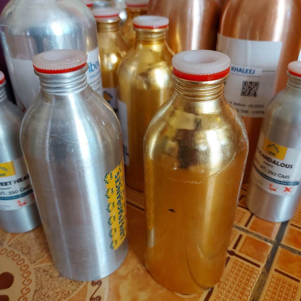 BOTOL PARFUM KALENG BEKAS UKURAN 500ml & 1Liter