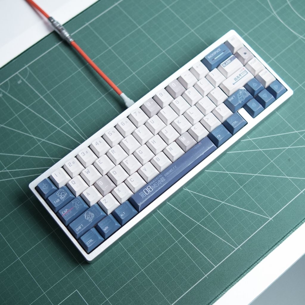 Keycaps Gundam Damage 08MS TEAM (preloved) 143 PBT Keys