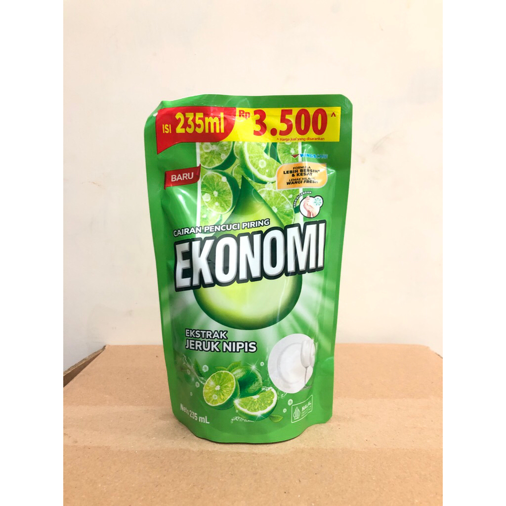 EKONOMI SABUN PENCUCI PIRING 235 ml kemasan 3500