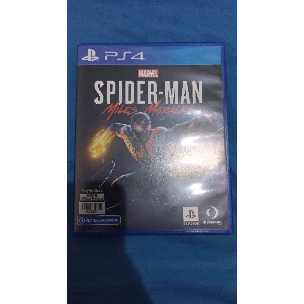 BD Spiderman Miles Morales PS4