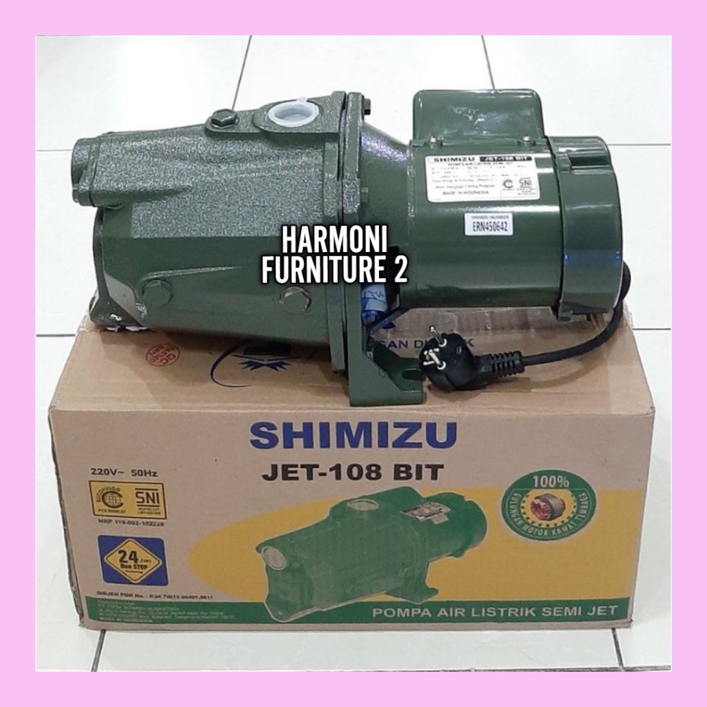 POMPA SEMI JET SHIMIZU 108 BIT SHIMIZU POMPA SEMI JET 108 BIT
