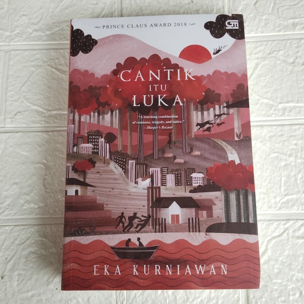 NOVEL ORIGINAL CANTIK ITU LUKA NEW SEGEL