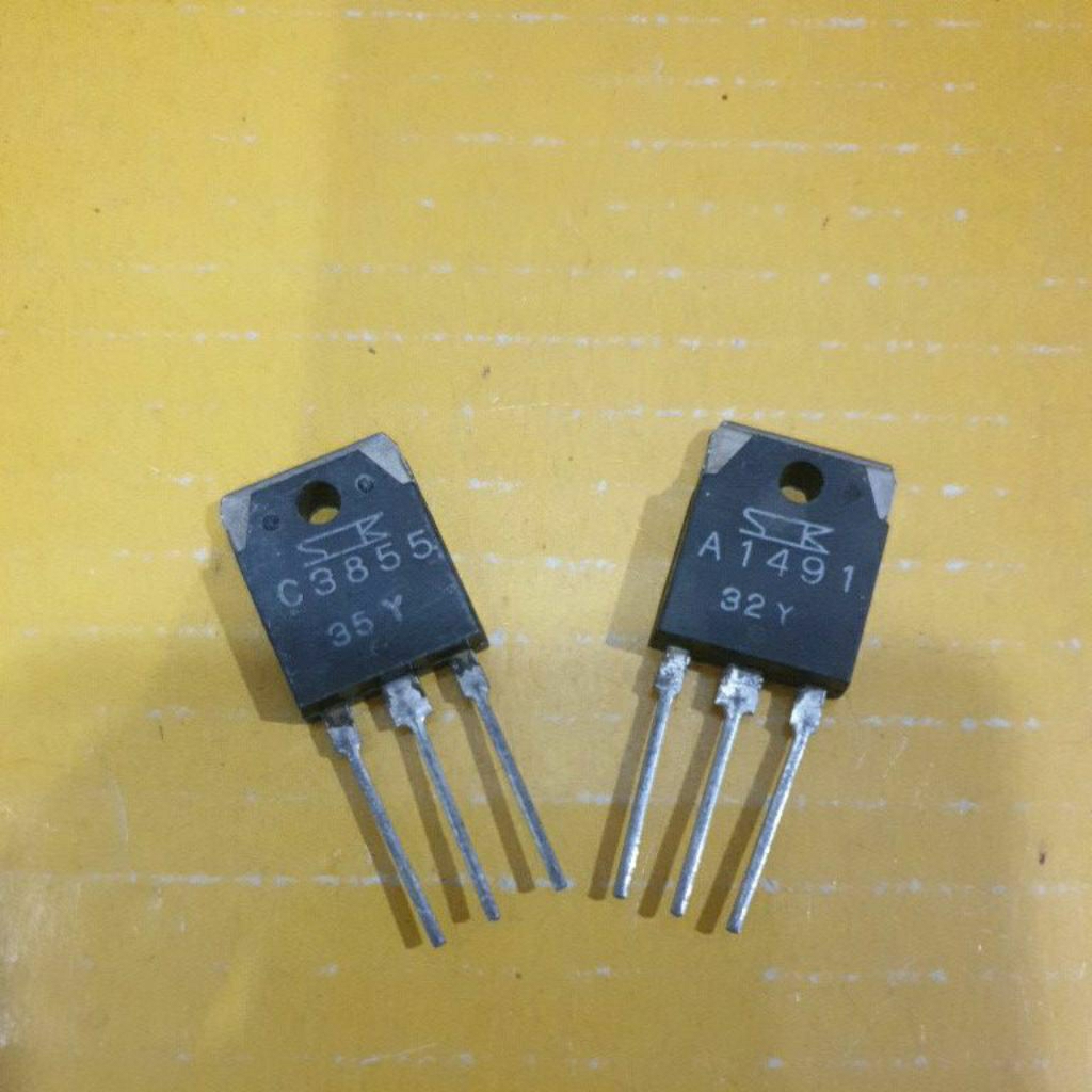 C 3855 SK & A 1491 SK - POWER TRANSISTOR NPN ASLI ORI