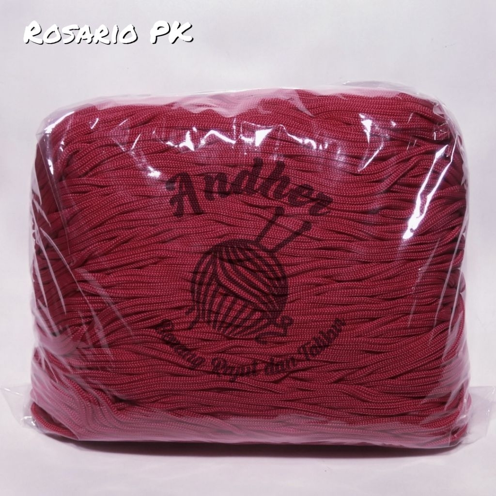 Talikur warna tali kur 3mm PINK bahan Polyester 250 gram, 500 gram, 1000 gram/1 kg