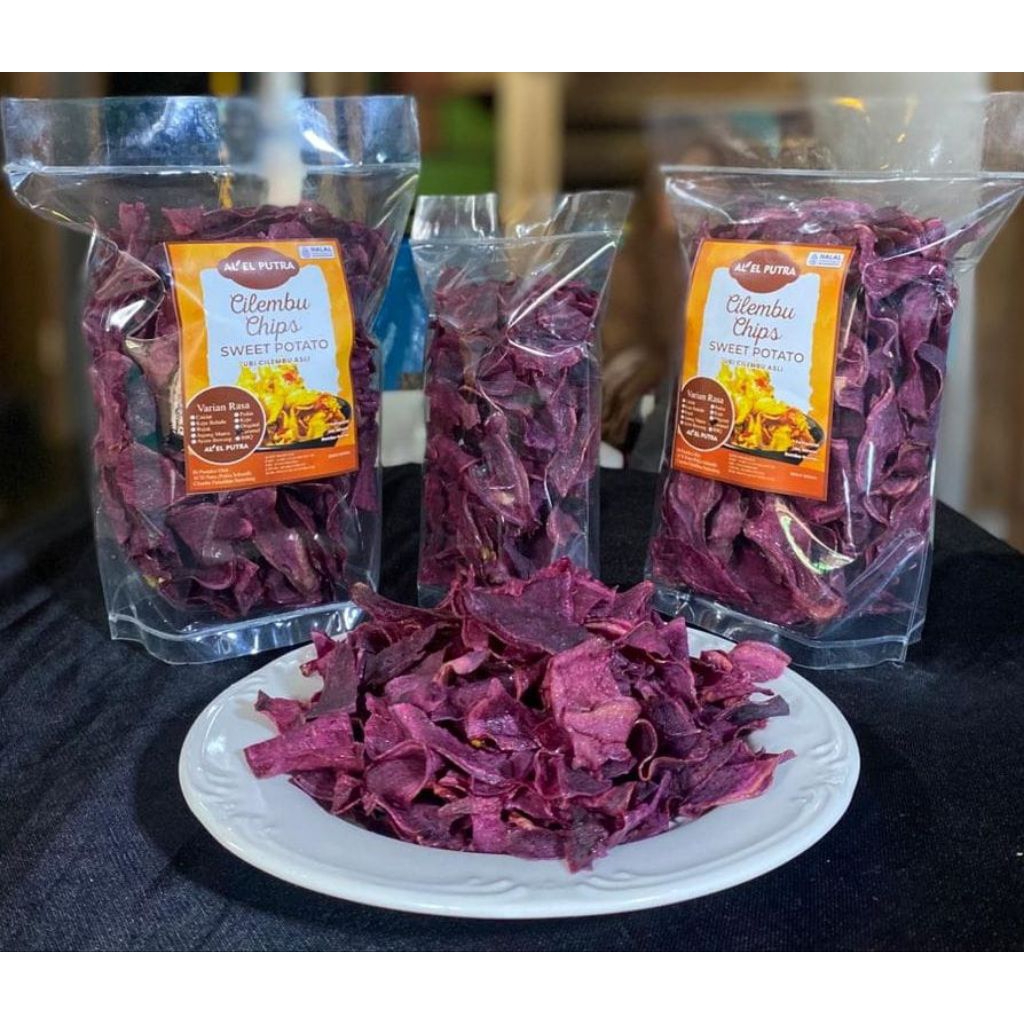 kripik ubi cilembu madu asli murah meriah