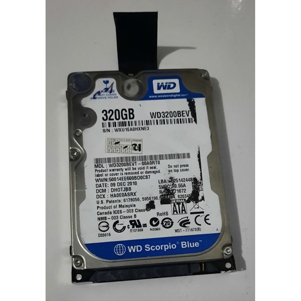 Hardisk laptop 320 GB