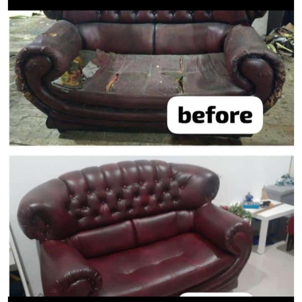 servis sofa & bikin baru