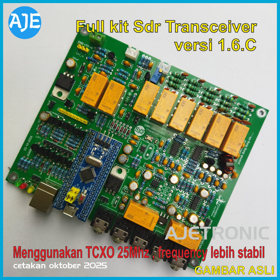 Full kit Sdr Transceiver versi 1.6.C