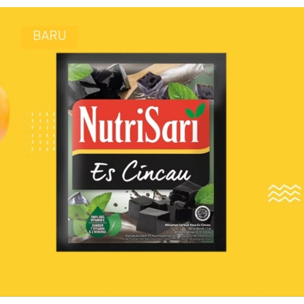 nutrisari es cincau