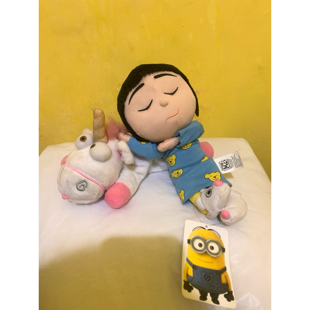 Boneka agnes minion despicable me original rare