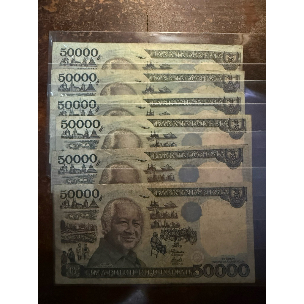 Uang Lama 50 ribu Soeharto Suharto