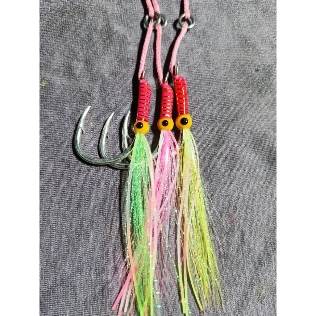 assist hook iseama size 20 jig 100-150gr
