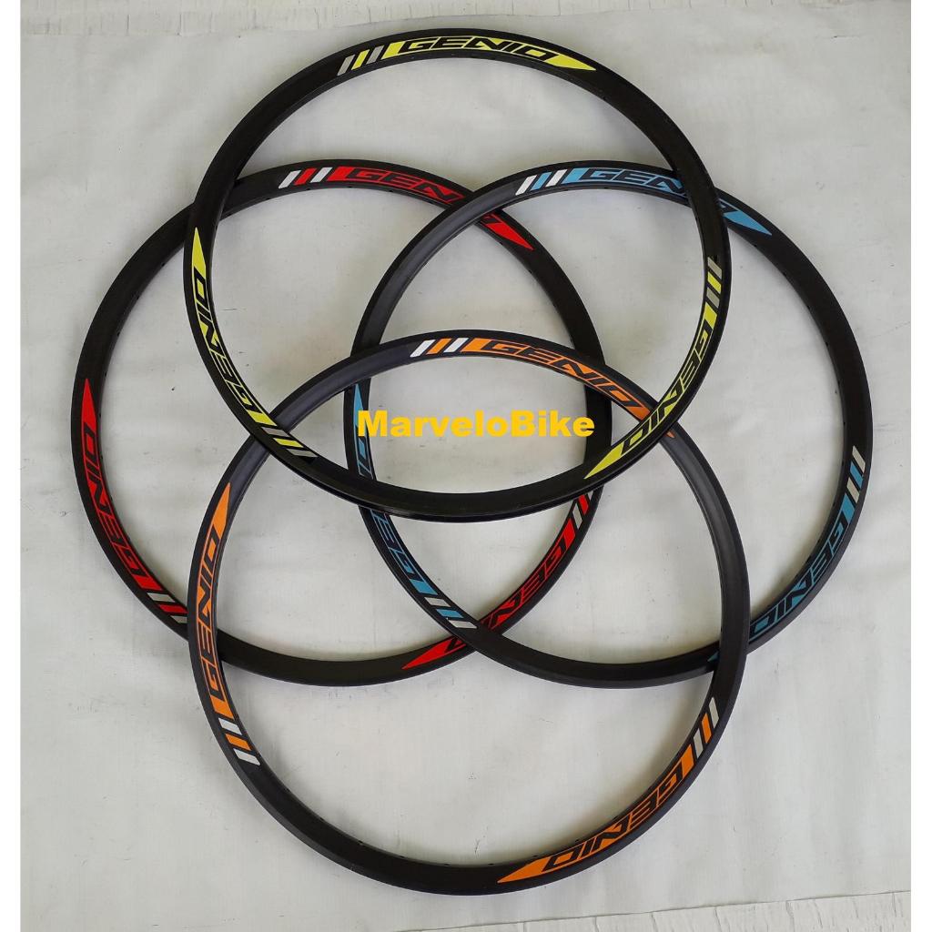 Rims Velg Sepeda 24 MTB Mini 36Hole Double Wall Merk GENIO