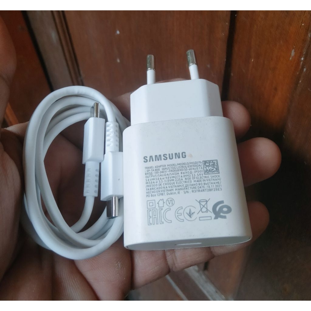 Charger ORI Samsung A06,A70s fastcharging 25W